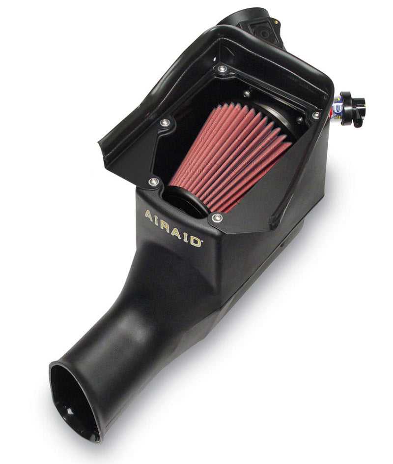 Aiuti aerei, Airaid 03-07 Ford Power Stroke 6.0L Diesel MXP Sistema di aspirazione senza tubo (mezzo secco/rosso)