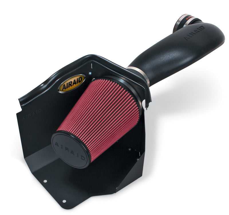 Aiuti aerei, Airaid 05-06 GMC/ 05 Chevy 4.8/5.3/6.0 Sistema di aspirazione CAD serie 1500 con tubo (supporto secco/rosso)